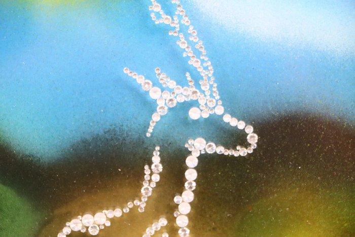 Figuur - Swarovski - Gazelle kunstwerk (Certificate) -, Antiek en Kunst, Curiosa en Brocante