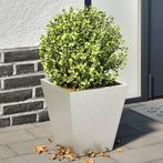 vidaXL Plantenbakken 2 st 30x30x30 cm roestvrij staal, Tuin en Terras, Verzenden, Nieuw, Metaal