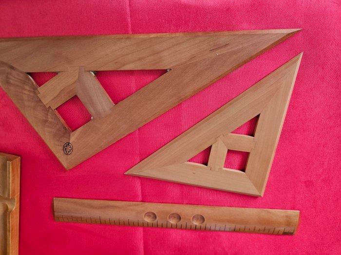 Rosmarini Magnusson Ghianda - Bureauset (10) - Hout, Antiek en Kunst, Antiek | Meubels | Stoelen en Banken