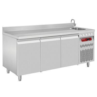 Geventileerde koeltafel &quot;muraal&quot;,  3, Zakelijke goederen, Horeca | Keukenapparatuur, Nieuw in verpakking, Verzenden