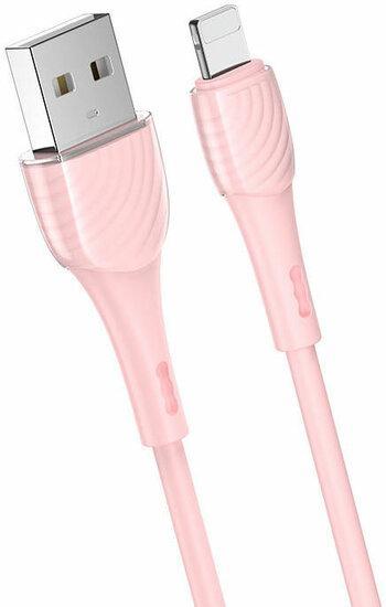 Hoco X49 Apple Lightning Kabel 2.4 Ampère Met Strip 1 Met... beschikbaar voor biedingen