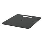 WENTEX® Pipe en Drape Baseplate 60 x 60 cm (lxb) - zwart, Nieuw, Verzenden