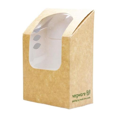 Composteerbaar tortilla dozen met PLA venster | 500 stuks |, Zakelijke goederen, Horeca | Keukenapparatuur, Nieuw in verpakking