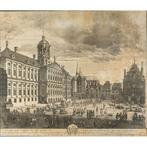 Petrus Schenk, Gezicht van het Stadthuis der Stadt Amsterda, Antiek en Kunst, Ophalen
