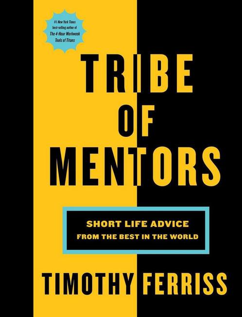 Tribe of Mentors 9781328994967 Timothy Ferriss, Boeken, Taal | Engels, Zo goed als nieuw, Verzenden