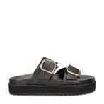 Nelson slippers voor dames in het Zwart, Slippers, Verzenden, Zwart, Nieuw