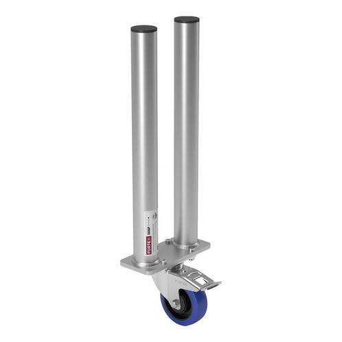 FORTEX STAGE750 dubbele poot met zwenkwiel/rem podiumhoogte, Muziek en Instrumenten, Licht en Laser, Verzenden