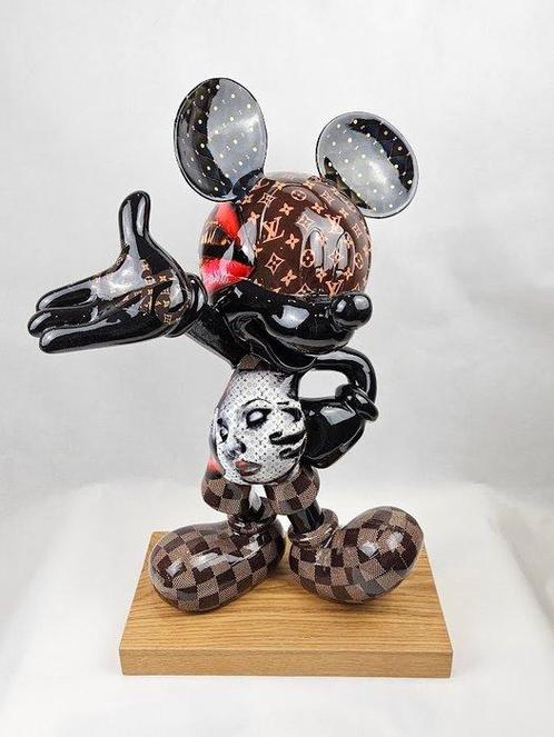 Art Brut By Ann - Mickey Mouse Glamour x Louis Vuitton, Antiek en Kunst, Kunst | Schilderijen | Modern