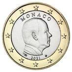 Monaco 1 Euro 2021 UNC, Postzegels en Munten, Munten | Europa | Euromunten, Verzenden