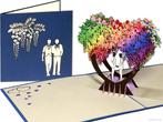 Homohuwelijk – Trouwkaart met 2 mannen – Homoseksueel..., Diversen, Verzenden, Nieuw