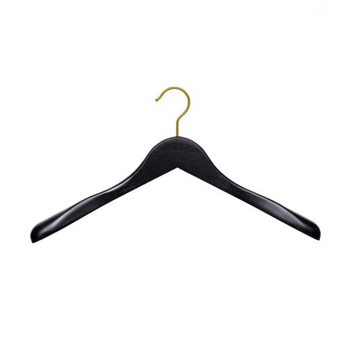 Hanger black Mila 44 cm Gold Hook, Zakelijke goederen, Kantoor en Winkelinrichting | Winkel en Inventaris