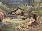 Lorenzo Delleani (1840-1908) - Paesaggio Boschivo