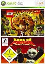 LEGO Indiana Jones the Original Adventures + Kung Fu Panda, Ophalen of Verzenden, Zo goed als nieuw