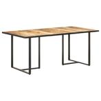 Mangohouten Eettafel 180 cm - - OP=OP - Stoere Tafel!, Huis en Inrichting, Nieuw, IndustriÃ«le, 150 tot 200 cm, Rechthoekig