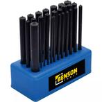 Benson 28-delige precisie ponsset - carbonstaal - 123 mm..., Ophalen of Verzenden, Nieuw
