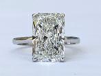 Zonder Minimumprijs - Ring - 18 karaat Witgoud - 5.02ct. tw., Nieuw