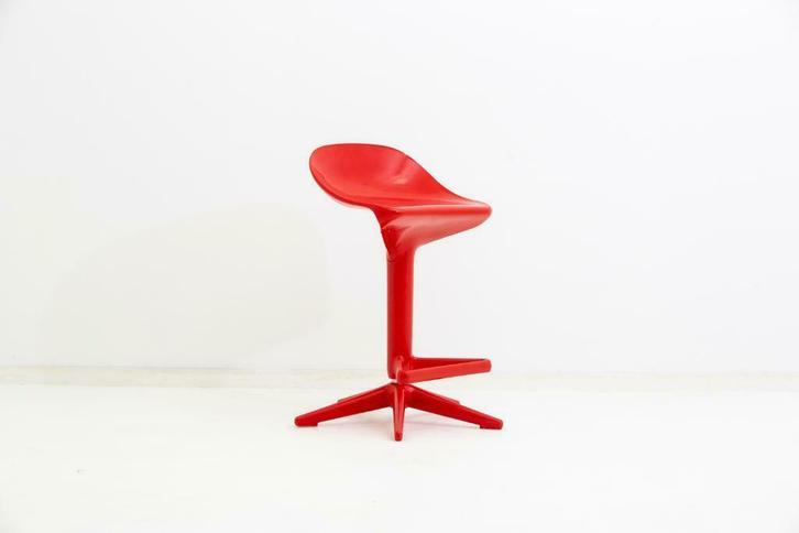 Gebruikte Kartell Spoon design barkruk rood | Ocazu.nl, Zakelijke goederen, Kantoor en Winkelinrichting | Kantoormeubilair en Inrichting