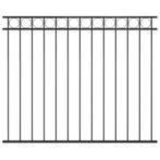 Schuttingpaneel Staal Zwart 170x150cm | retourdeal | 40%..., Tuin en Terras, Schuttingen, 1 tot 2 meter, Minder dan 3 meter, Nieuw