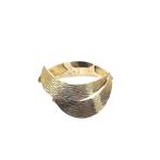 Vintage gouden fantasiebroche, Ophalen of Verzenden, Gebruikt, Overige kleuren, Goud