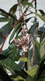 Electroformed Koperen Herkimer Diamant hanger, Verzamelen, Mineralen en Fossielen, Verzenden, Mineraal