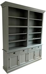 Boekenkast Engels groen Groessen 200 x 240cm, Huis en Inrichting, Kasten | Boekenkasten, Ophalen of Verzenden, Nieuw