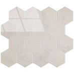Zelfklevende Mozaïek Tegel - Afimera Beige Marble Hexagon -, Huis en Inrichting, Ophalen of Verzenden, Nieuw