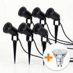 6-Stuks | LED Grond - Prikspot GU10 rond | Samara | IP65, Tuin en Terras, Buitenverlichting, Ophalen of Verzenden, Nieuw, Netvoeding