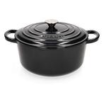 Braadpan | Tomado | Ø 28 x 11 cm (6 liter, Gietijzer, Zwart), Verzenden, Nieuw, Tomado