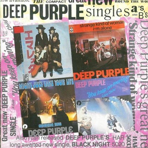 cd - Deep Purple - Singles As &amp; Bs, Cd's en Dvd's, Cd's | Overige Cd's, Zo goed als nieuw, Verzenden