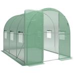 Kas 3 X 2 X 2 M Foliekas Met Afsluitbare Deur 6 Rolbare Netv, Verzenden, Nieuw