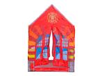 Kindertent Brandweer | Polyester | Premium | OP=OP, Ophalen of Verzenden, Nieuw, Overige typen, Aanbouwonderdeel