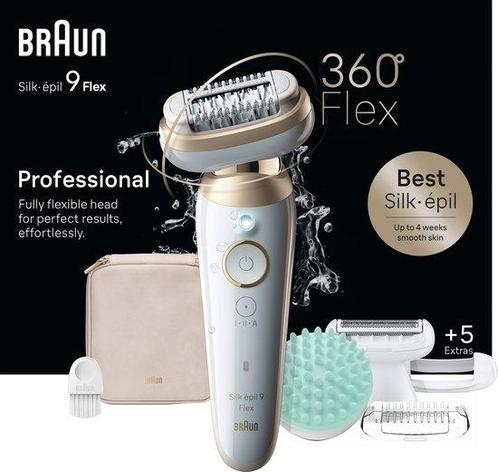 Braun Silk·épil 9 Flex - Epilator met Ladyshave opzetstuk, Sieraden, Tassen en Uiterlijk, Uiterlijk | Lichaamsverzorging, Nieuw