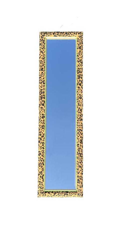 Spiegel Luipaardprint, Huis en Inrichting, Woonaccessoires | Spiegels, Rechthoekig, Nieuw, 100 tot 150 cm, Minder dan 50 cm, Ophalen of Verzenden