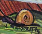 José Mendoza (1943) - La llamada, Antiek en Kunst, Kunst | Schilderijen | Klassiek