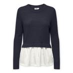Only Trui met ronde hals ONLVIVIANA LS MIX O-NECK CC KNT, Verzenden, Nieuw