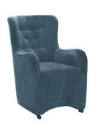 Eetkamerstoel Jennifer - eetkamerstoelen - Blauw, Huis en Inrichting, Stoelen, Nieuw, Blauw, Stof