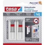 Zelfklevende schroef | Tesa | 2 stuks | 1 kg, Doe-het-zelf en Verbouw, IJzerwaren en Bevestigingsmiddelen, Verzenden, Nieuw