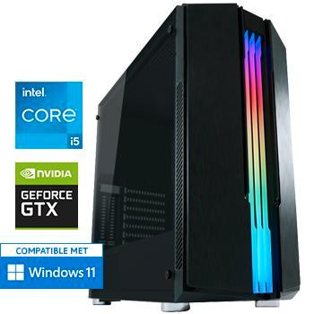 Core i5-F - GTX 1650 - 16GB - 500GB  - WiFi - BT Game PC, Computers en Software, Desktop Pc's