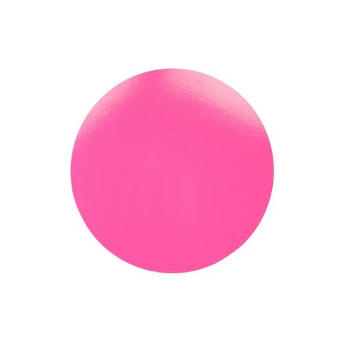 Taartkarton Fuchsia/Zwart Ø22cm per stuk, Hobby en Vrije tijd, Taarten en Cupcakes maken, Nieuw, Verzenden