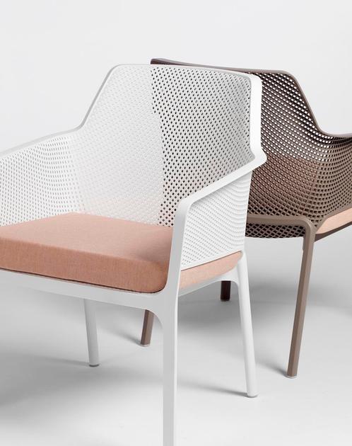 Nardi Net Relax Stoel Fiberglas - Tortora, Tuin en Terras, Tuinstoelen, Ophalen of Verzenden