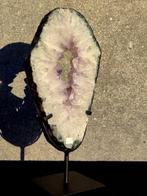 Groot, Lang, Amethisten Geode Plak, Uniek Stuk - Hoogte: 47