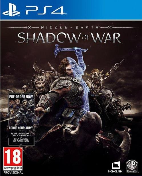 Middle Earth: Shadow of War PS4 Garantie & morgen in huis!, Spelcomputers en Games, Games | Sony PlayStation 4, 1 speler, Zo goed als nieuw
