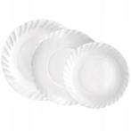 Bormioli Rocco Prima serviesset 18-delig – Witte borden set, Ophalen of Verzenden, Nieuw