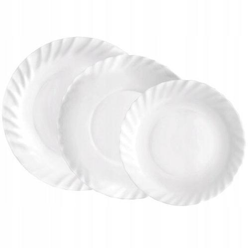 Bormioli Rocco Prima serviesset 18-delig – Witte borden set, Huis en Inrichting, Keuken | Servies, Ophalen of Verzenden