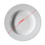 GGM Gastro | (12 stuks) PERA Wit - Bord - diep - Ø 300mm - |, Huis en Inrichting, Keuken | Servies, Verzenden, Nieuw, Effen, Bord(en)