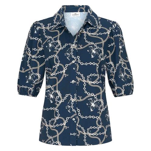 -30% HV Society  HV Society Blouse hvsmaurea  maat 46, Kleding | Dames, Blouses en Tunieken, Blauw, Nieuw, Verzenden