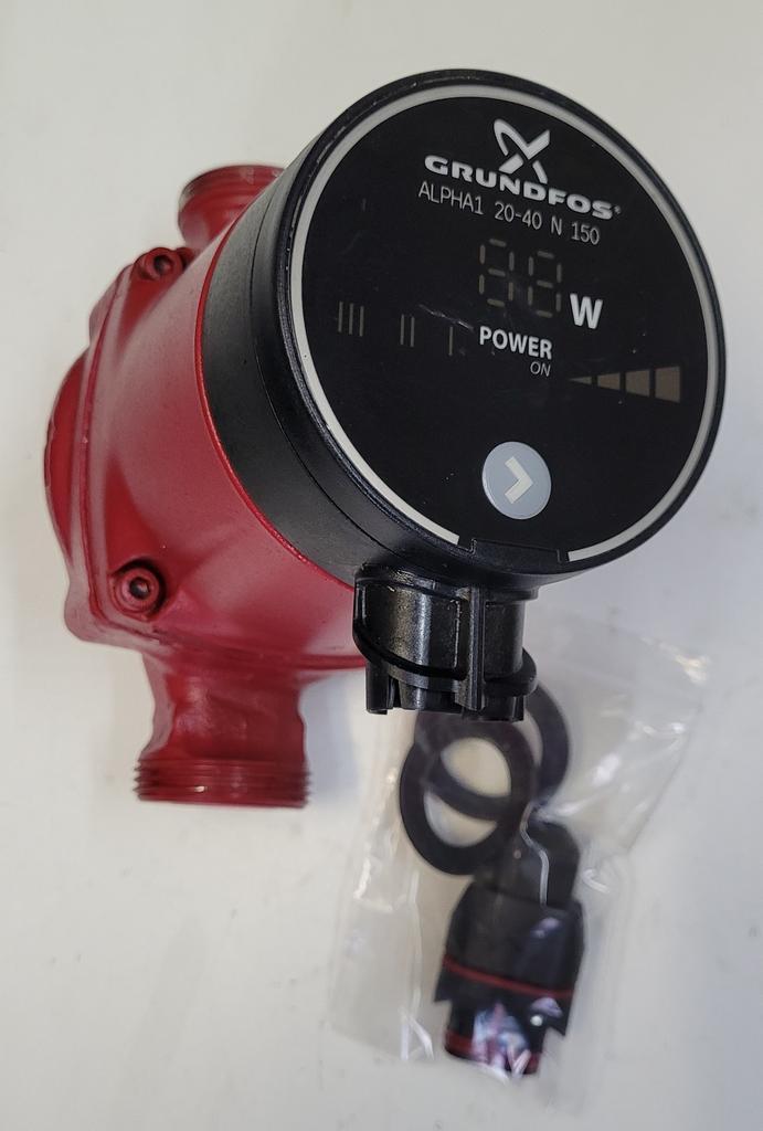 Grundfos Alpha1 20-40N-150 Tapwaterpomp RVS, Doe-het-zelf en Verbouw, Verwarming en Radiatoren, Gebruikt, Ophalen of Verzenden
