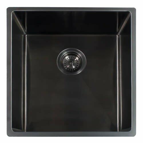 Prosteel spoelbak SP4040GM Gun Metal 400x400, Doe-het-zelf en Verbouw, Sanitair, Ophalen of Verzenden