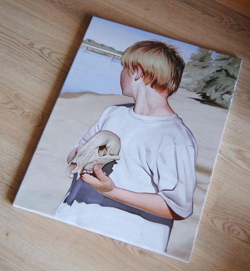 Daniel García (1976) - Sin Título, Antiek en Kunst, Kunst | Schilderijen | Modern
