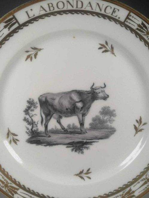 Faïence de Bruxelles - Louis Cretté (1758-1813) - Bord -, Antiek en Kunst, Antiek | Glas en Kristal